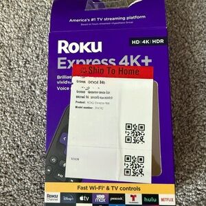 Roku Express 4K+ New in opened box